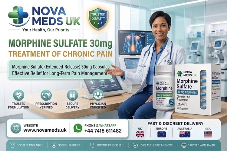 Buy Morphine Sulfate 30mg Online UK for Pain